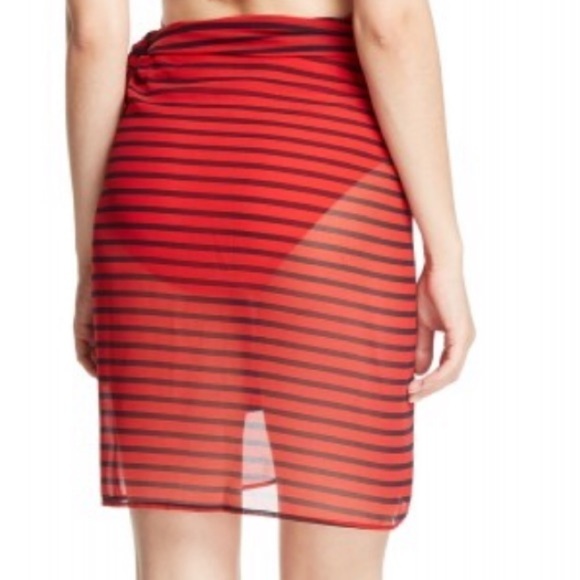 MICHAEL Michael Kors Swim Cover see through Skirt - Picture 2 of 3